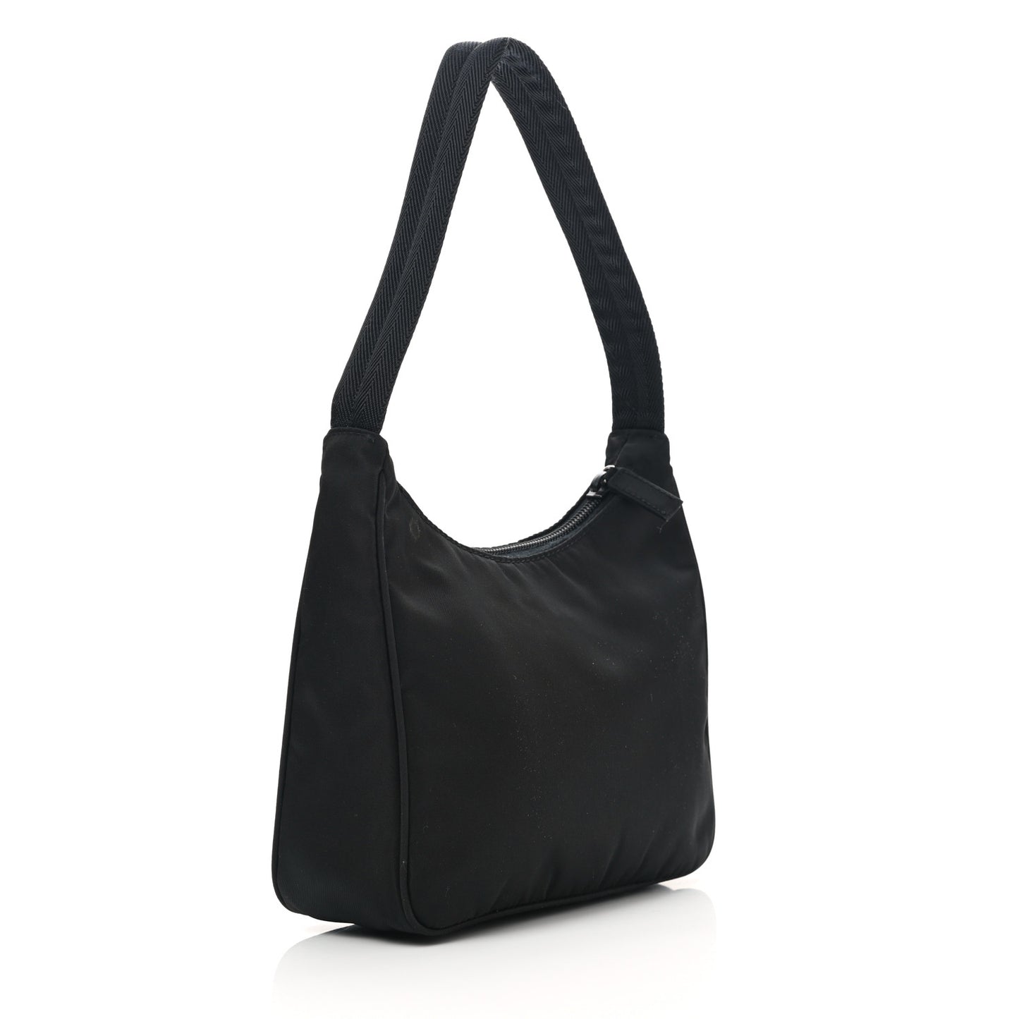 Tessuto Nylon Sport Mini Shoulder Bag Black