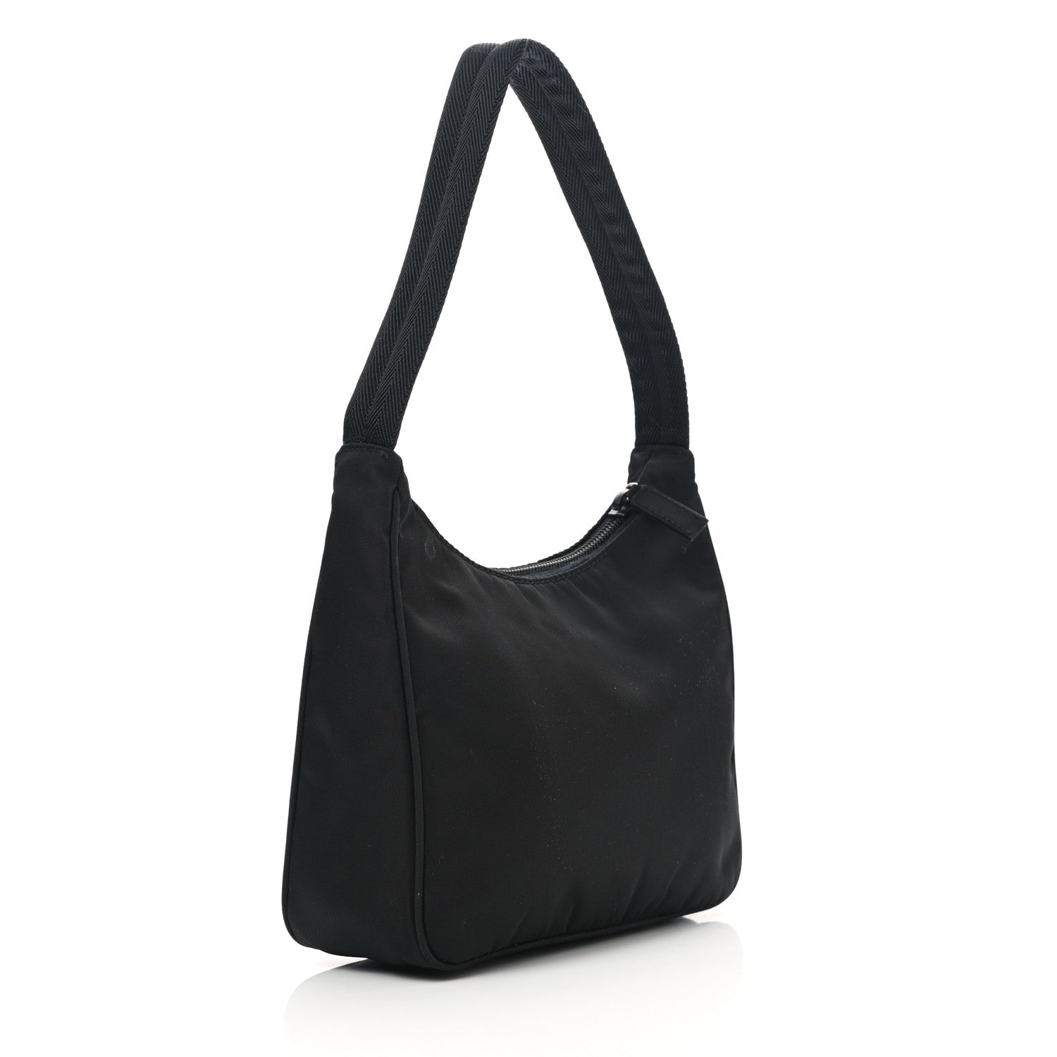 Prada Tessuto Nylon Sport Mini Shoulder Bag Black 2 of 12