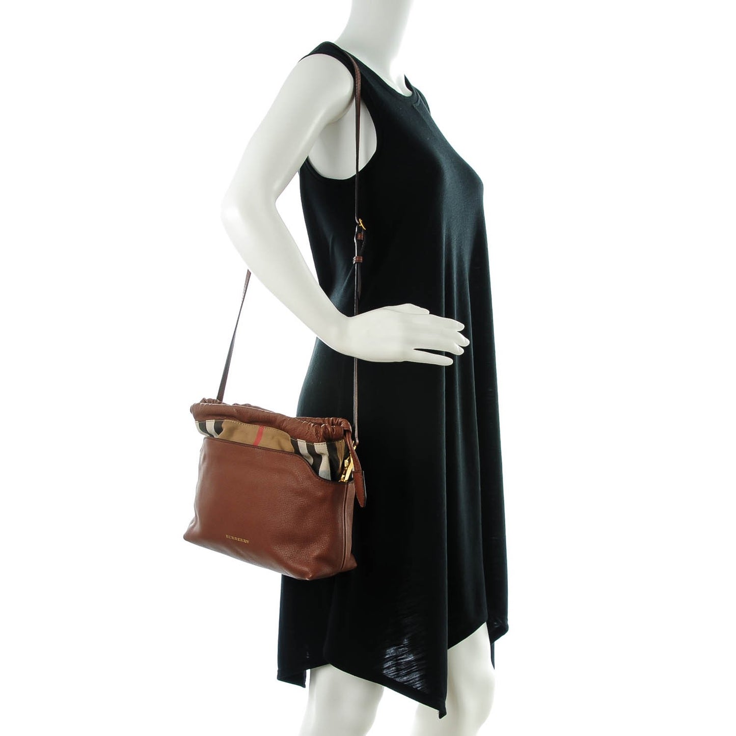 Calfskin House Check Little Crush Brown Ochre