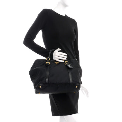 Prada Tessuto Nylon Tote Nero Black 2 of 9