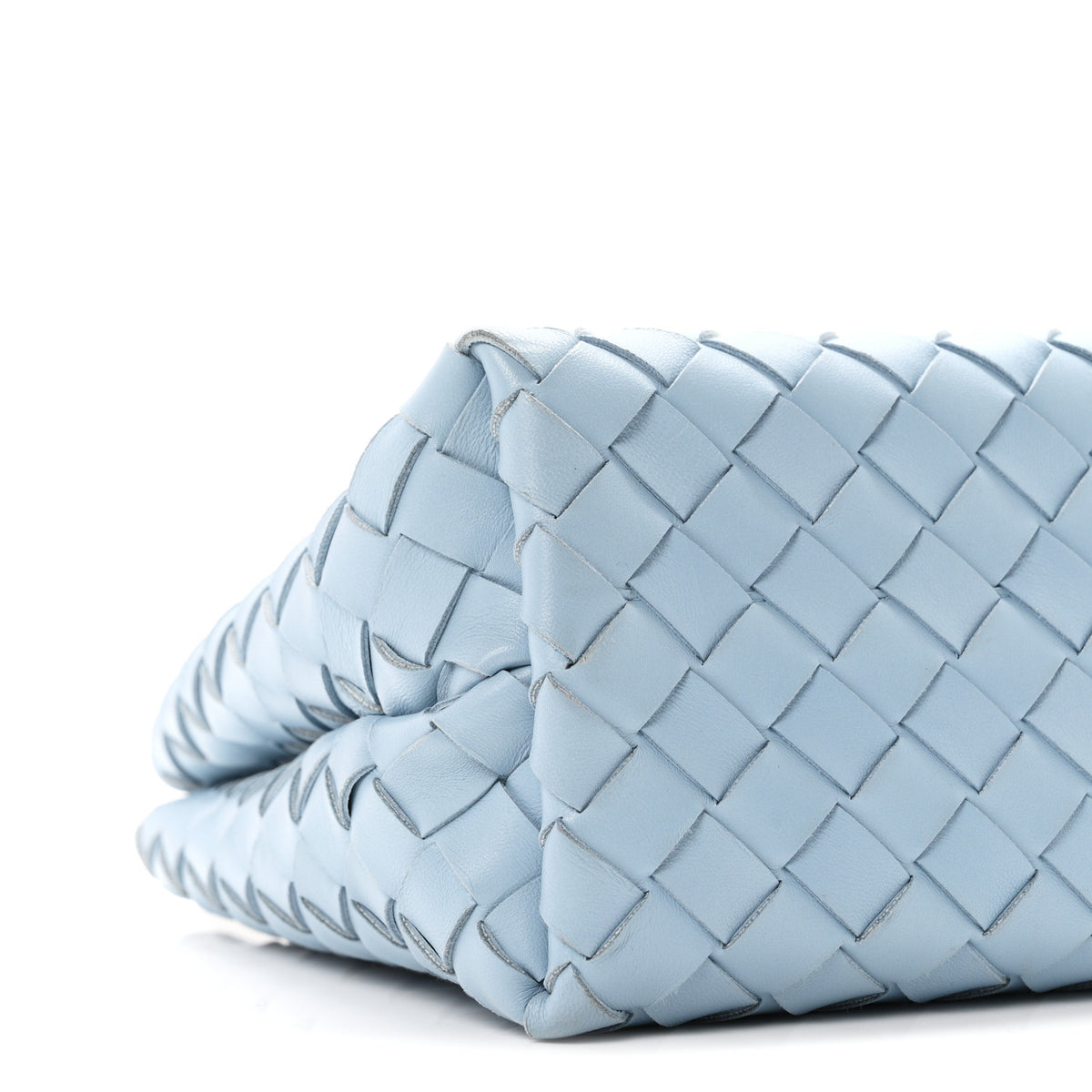 Bottega Veneta Nappa Intrecciato Small Andiamo Shoulder Bag Ice 8 of 9