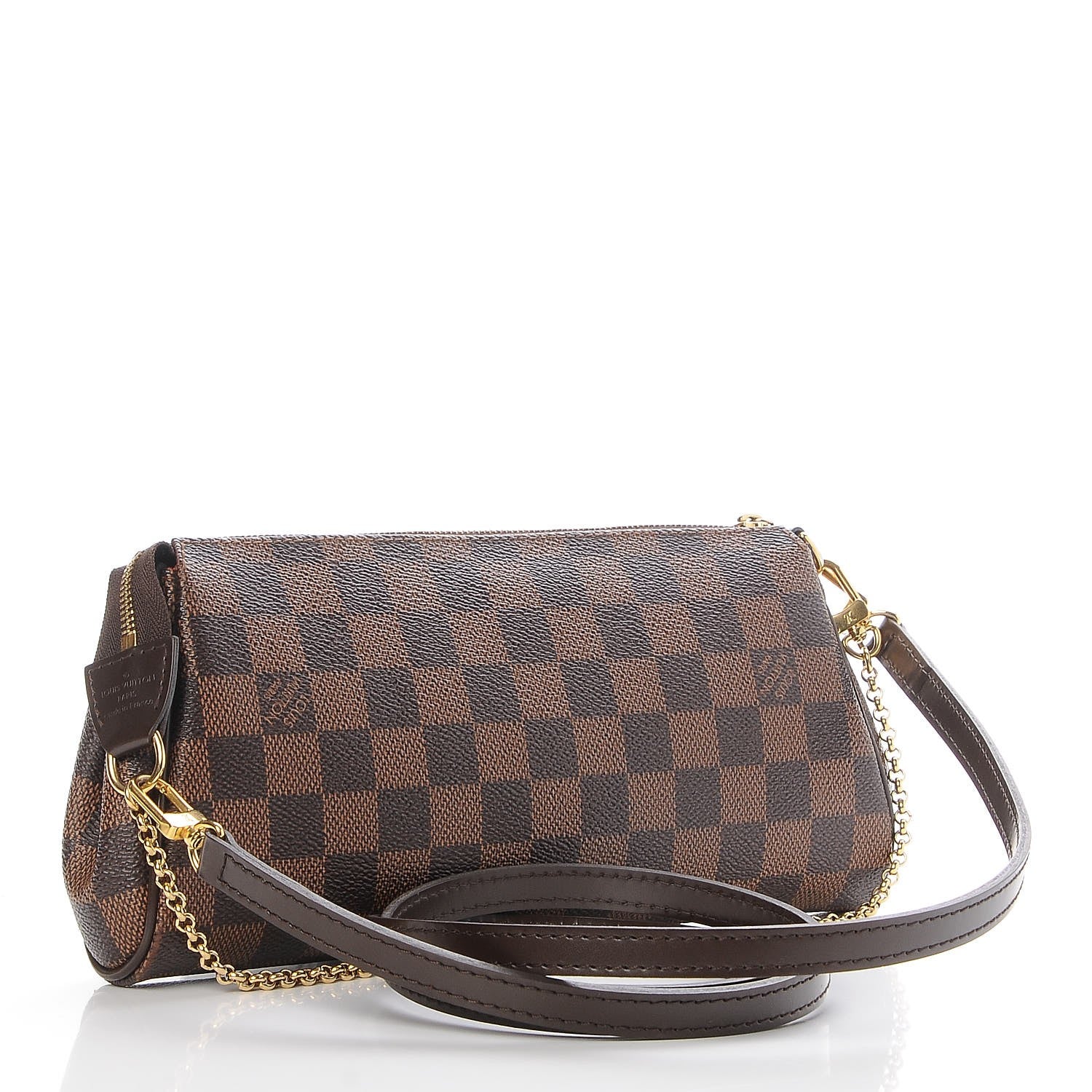 Louis Vuitton Damier Ebene Eva Clutch 3 of 7