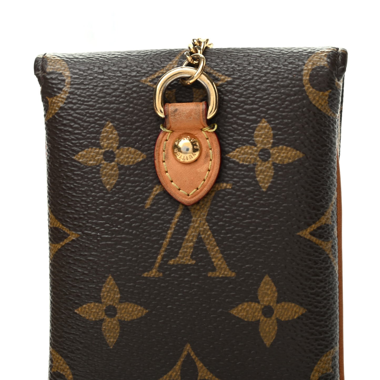 Monogram Cell Phone Case w/ Chain
