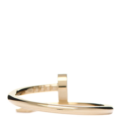 Cartier 18K Yellow Gold Small Juste Un Clou Ring 54 6.75 3 of 5