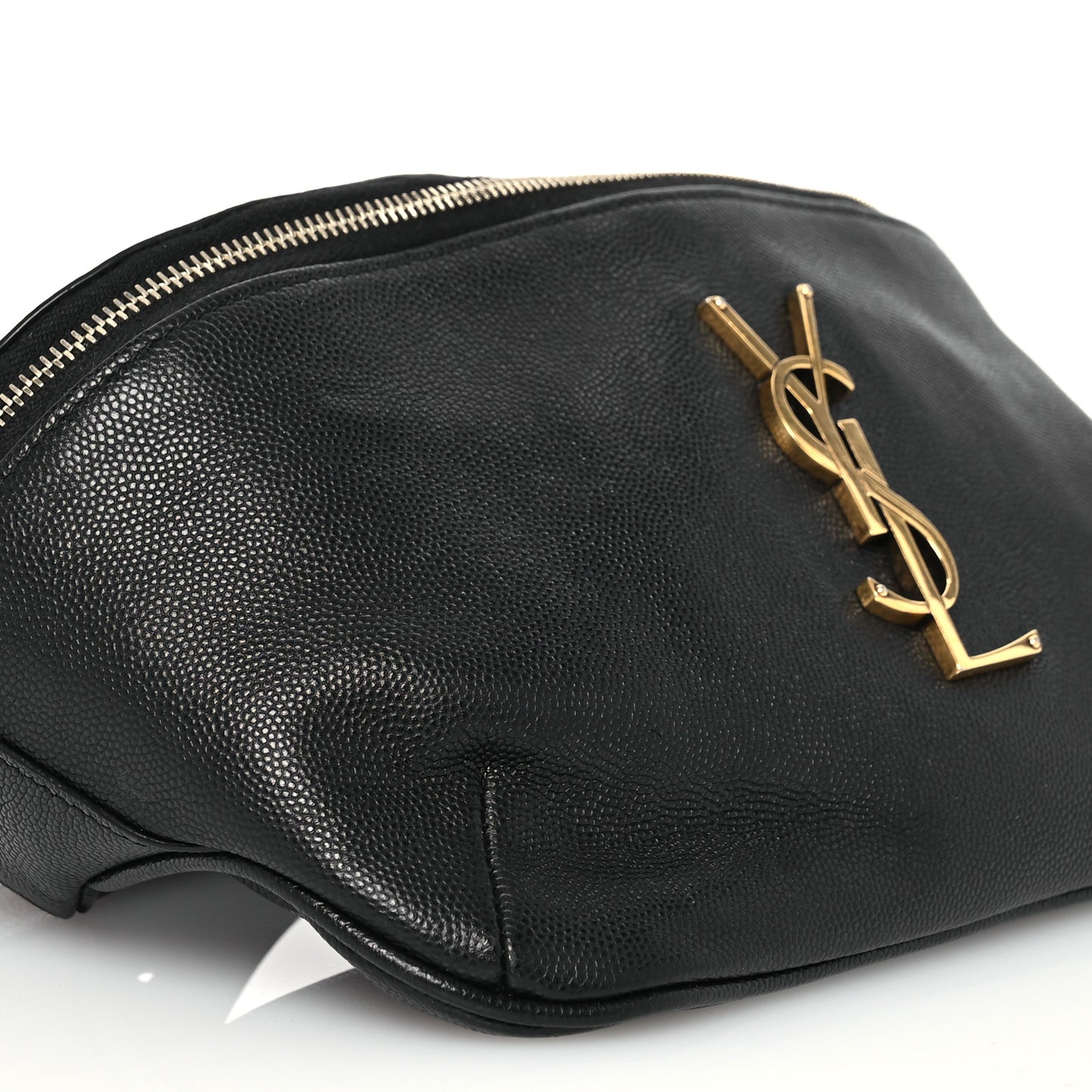 Grain De Poudre Monogram Belt Bag Black