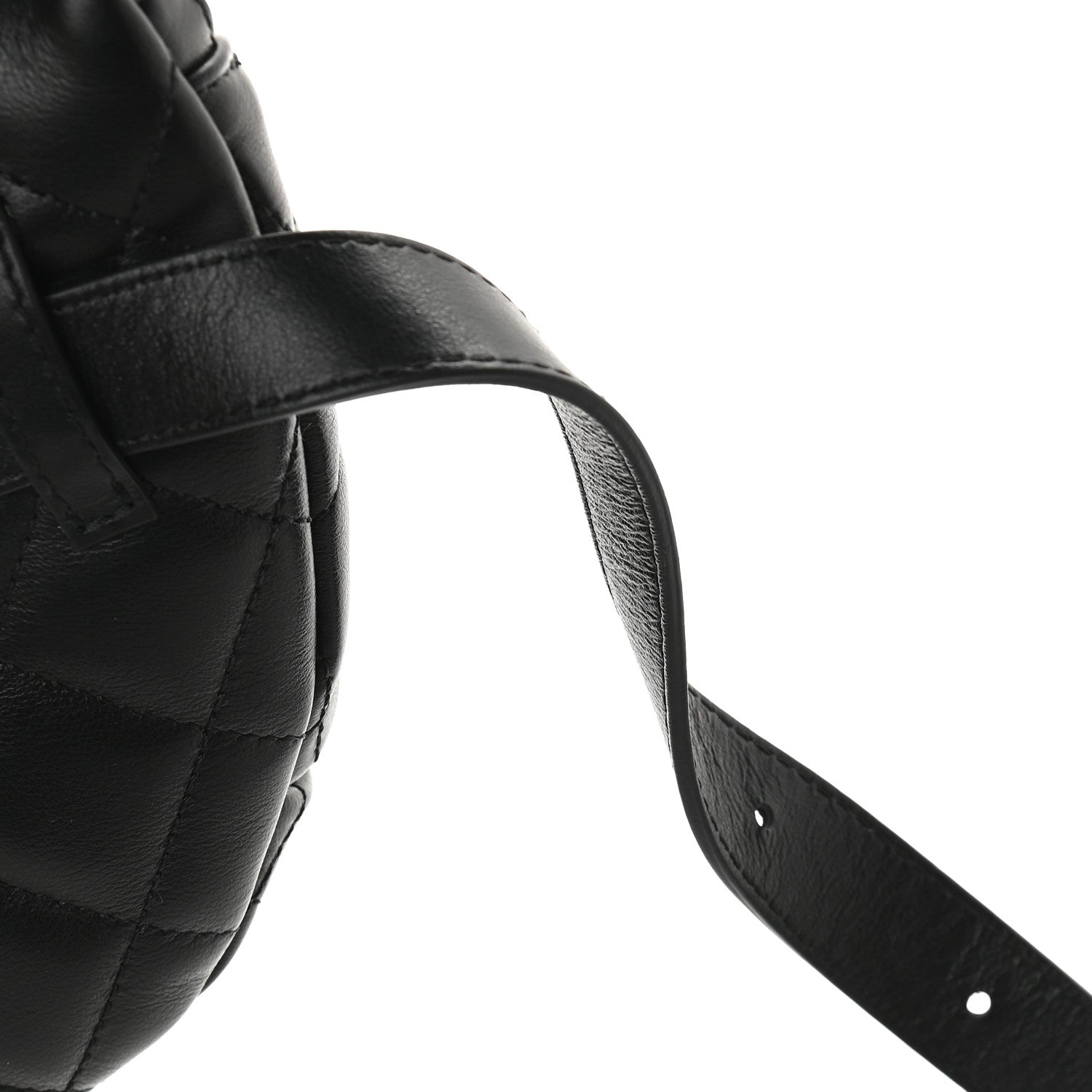 Chanel Lambskin Quilted Waist Belt Bag Black 11 of 11