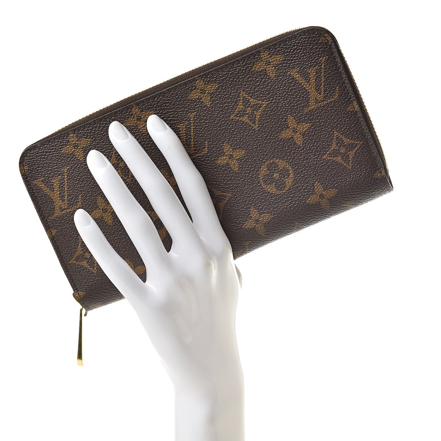 Monogram Zippy Wallet Coquelicot