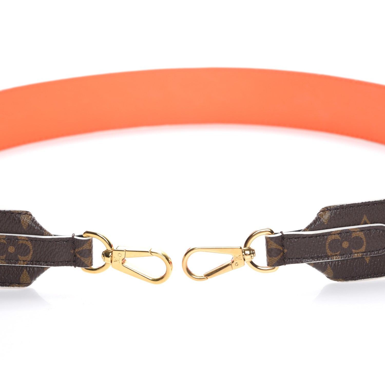 Louis Vuitton Monogram Bandouliere Shoulder Strap Orange 5 of 7