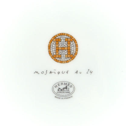 Hermes Porcelain Mosaique Au 24 Cereal Bowl 4 of 4