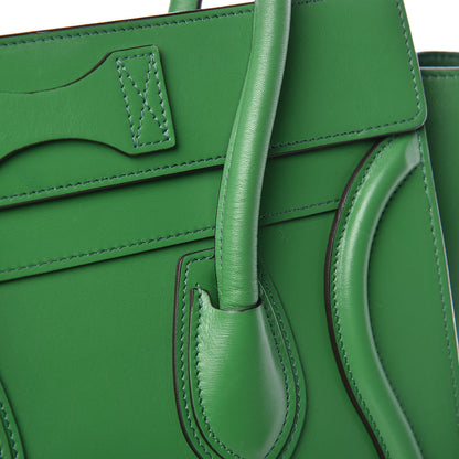 Celine Palmelato Calfskin Micro Luggage Grass 11 of 16