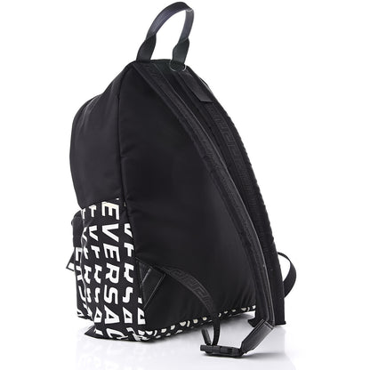 Versace Nylon St. Speed Logo Backpack Black Geranio 3 of 10
