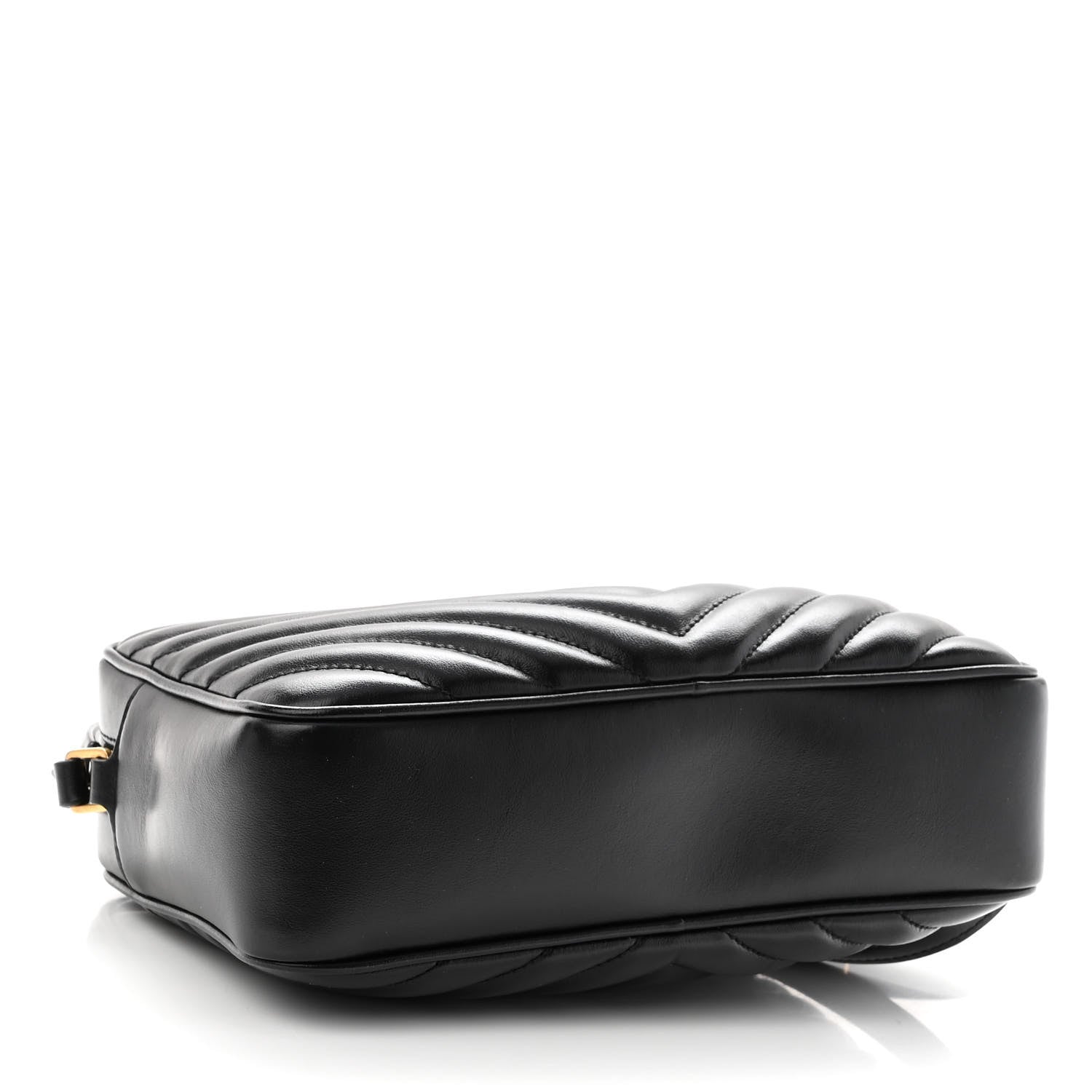 Saint Laurent Calfskin Matelasse Monogram Lou Camera Bag Black 4 of 8