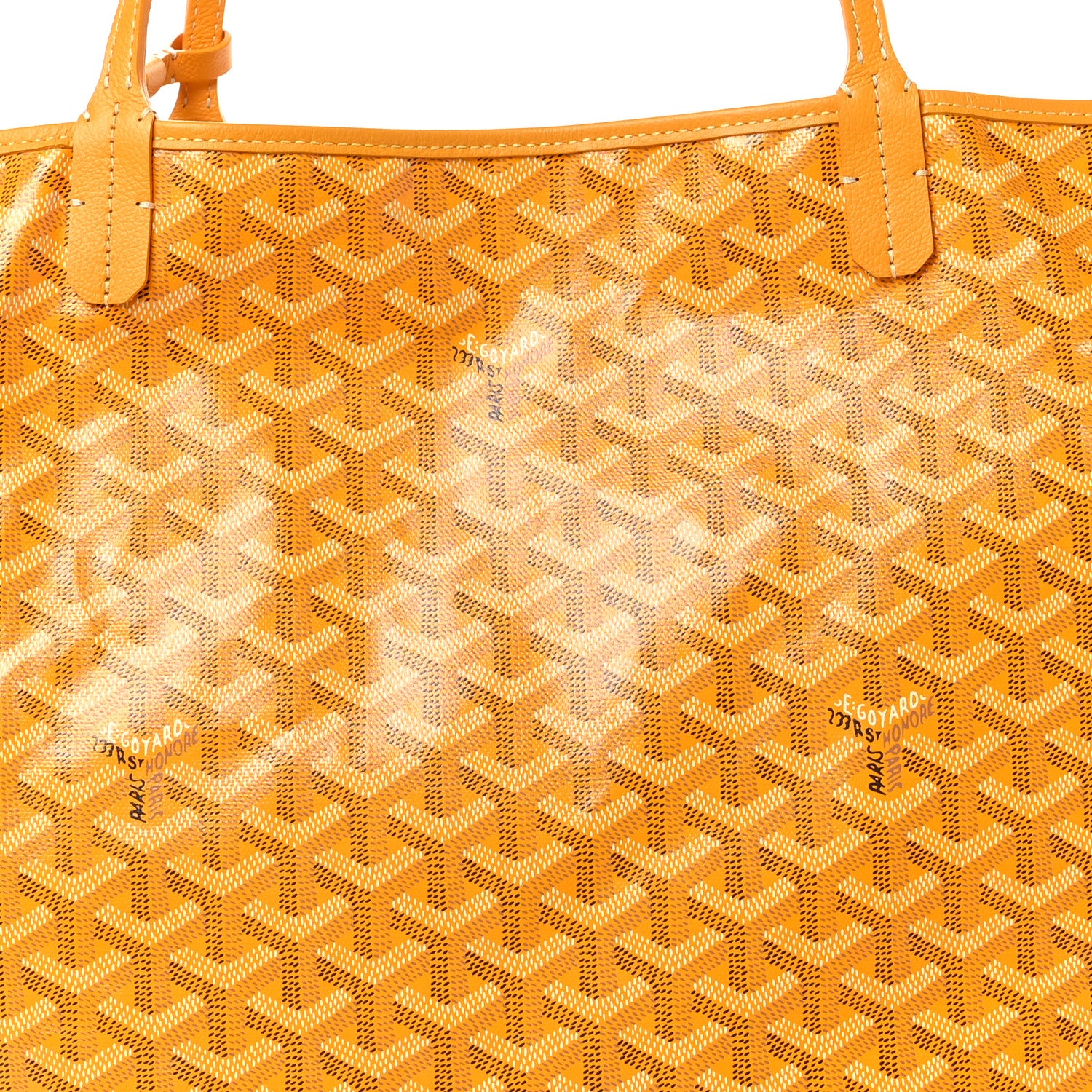 Goyard Goyardine Saint Louis GM Yellow 9 of 11