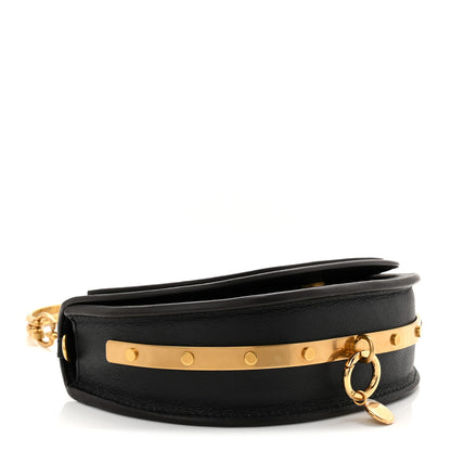 Chloe Calfskin Small Nile Bracelet Minaudiere Bag Black 4 of 12