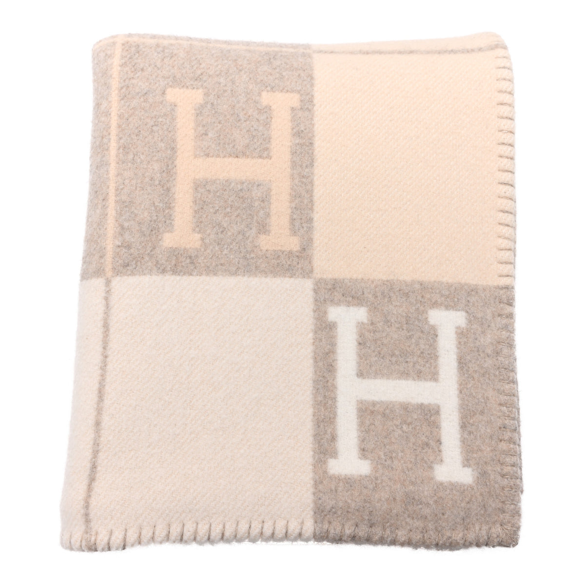 Wool Cashmere Avalon III Blanket Coco Camomille