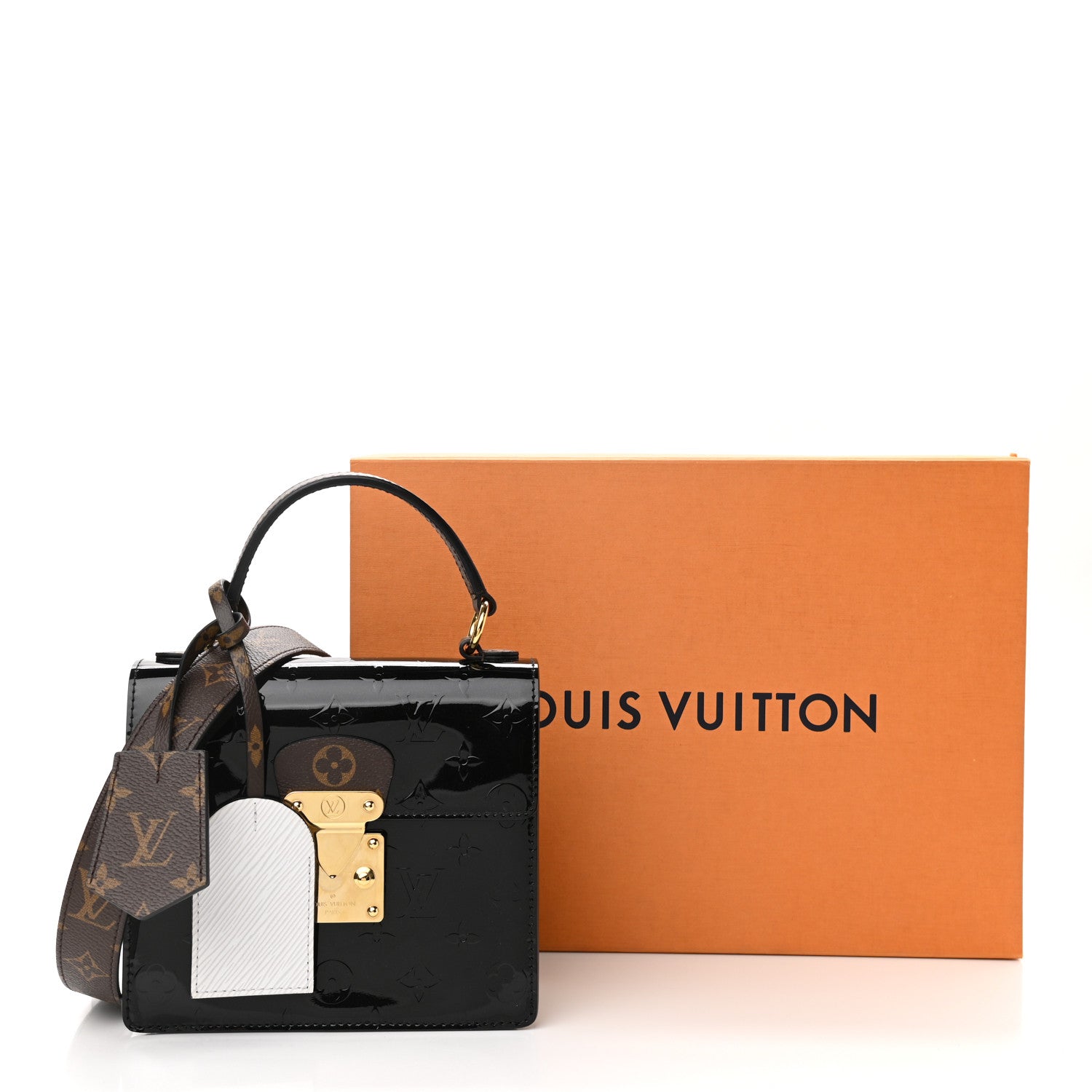 Louis Vuitton Vernis Epi Monogram Spring Street Black 10 of 10