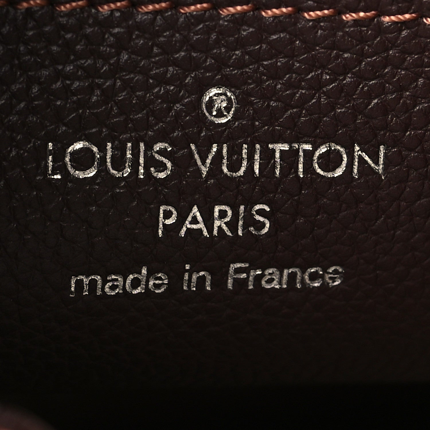 Louis Vuitton Mahina Carmel Hobo Chocolate 6 of 8