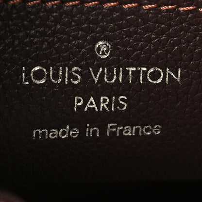 Louis Vuitton Mahina Carmel Hobo Chocolate 6 of 8