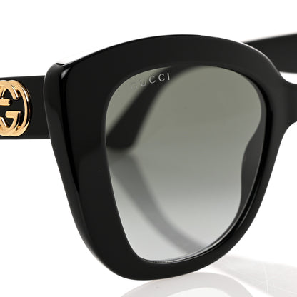 Gucci Acetate Sunglasses GG0327S Black 7 of 7