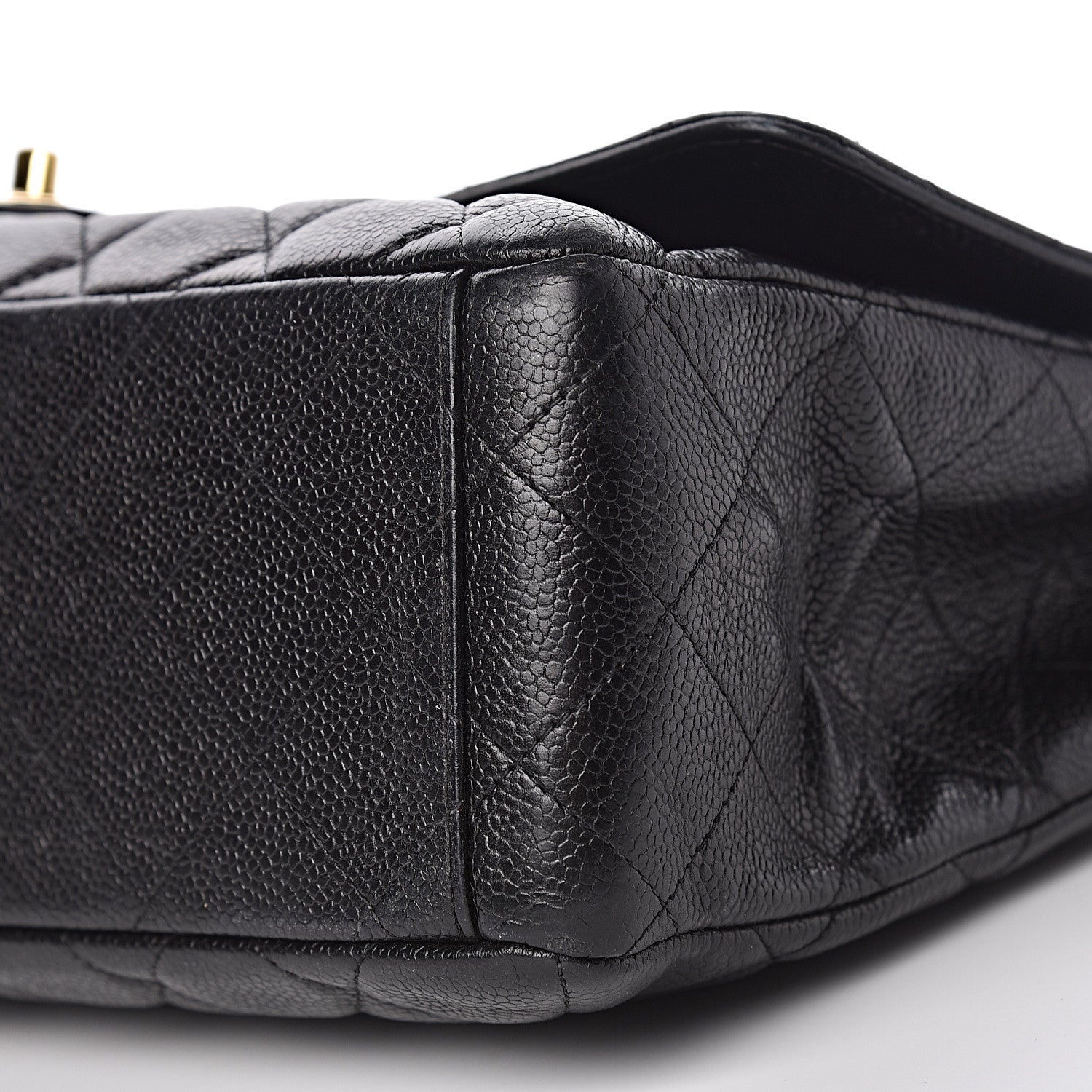 Chanel Caviar Quilted Maxi Single Flap Black 6 of 15