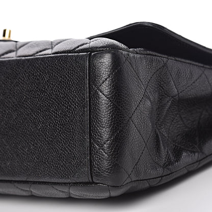 Chanel Caviar Quilted Maxi Single Flap Black 6 of 15