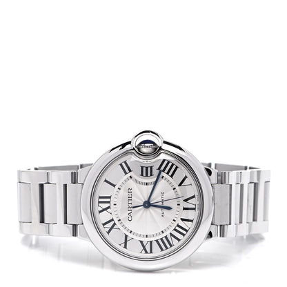 Cartier Stainless Steel 36mm Ballon Bleu De Cartier Automatic Watch 2 of 7