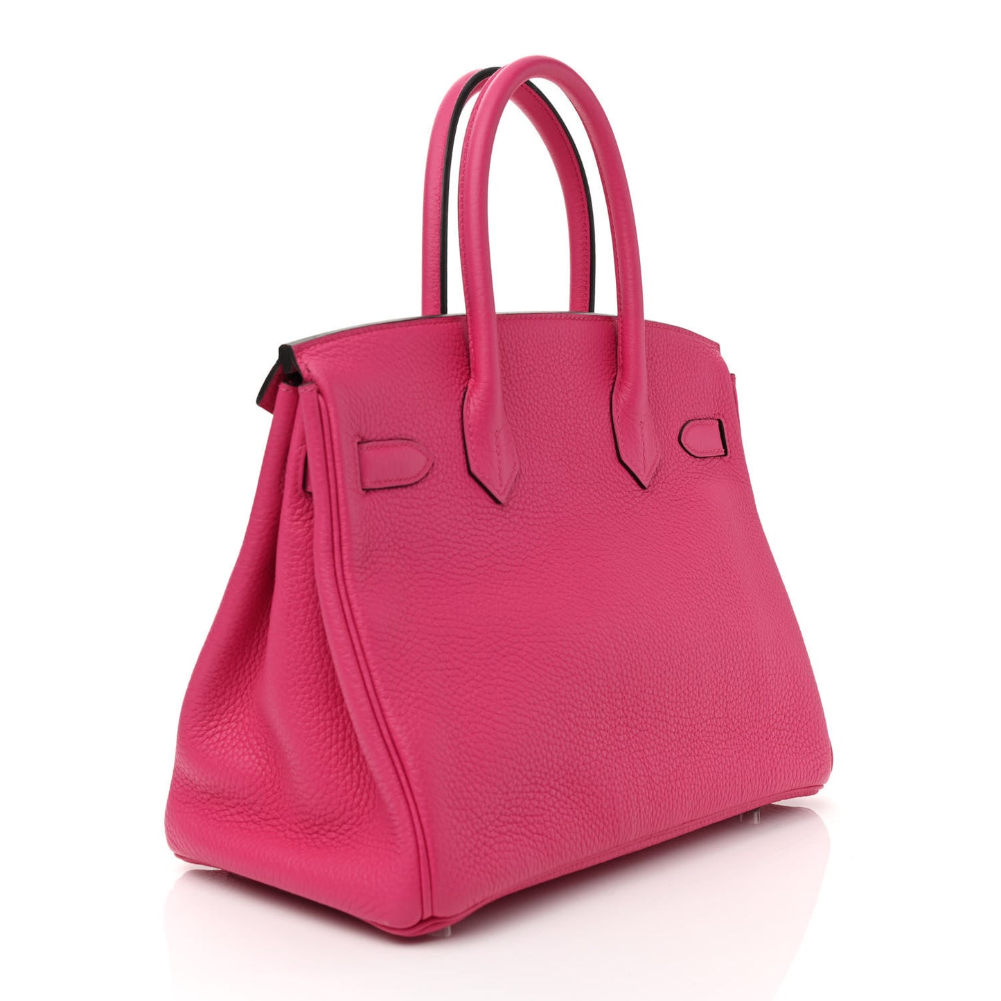 Taurillon Clemence Birkin 30 Rose Shocking