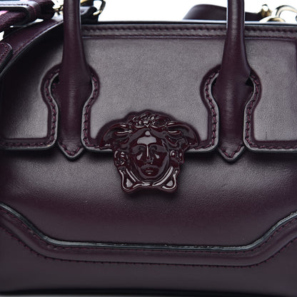 Versace Calfskin Small Palazzo Empire Bag Burgundy 10 of 10