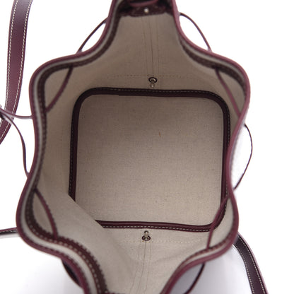 Goyard Goyardine Petit Flot Bucket Bag PM Burgundy 5 of 8