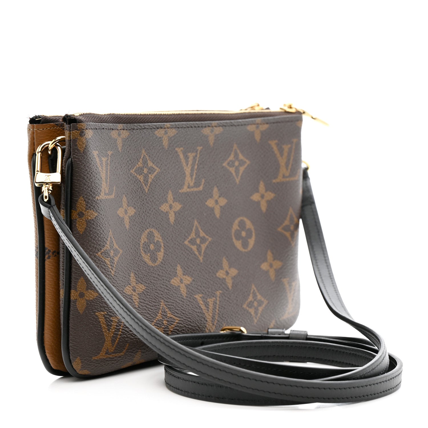 Louis Vuitton Reverse Monogram Giant Double Zip Pochette 3 of 14