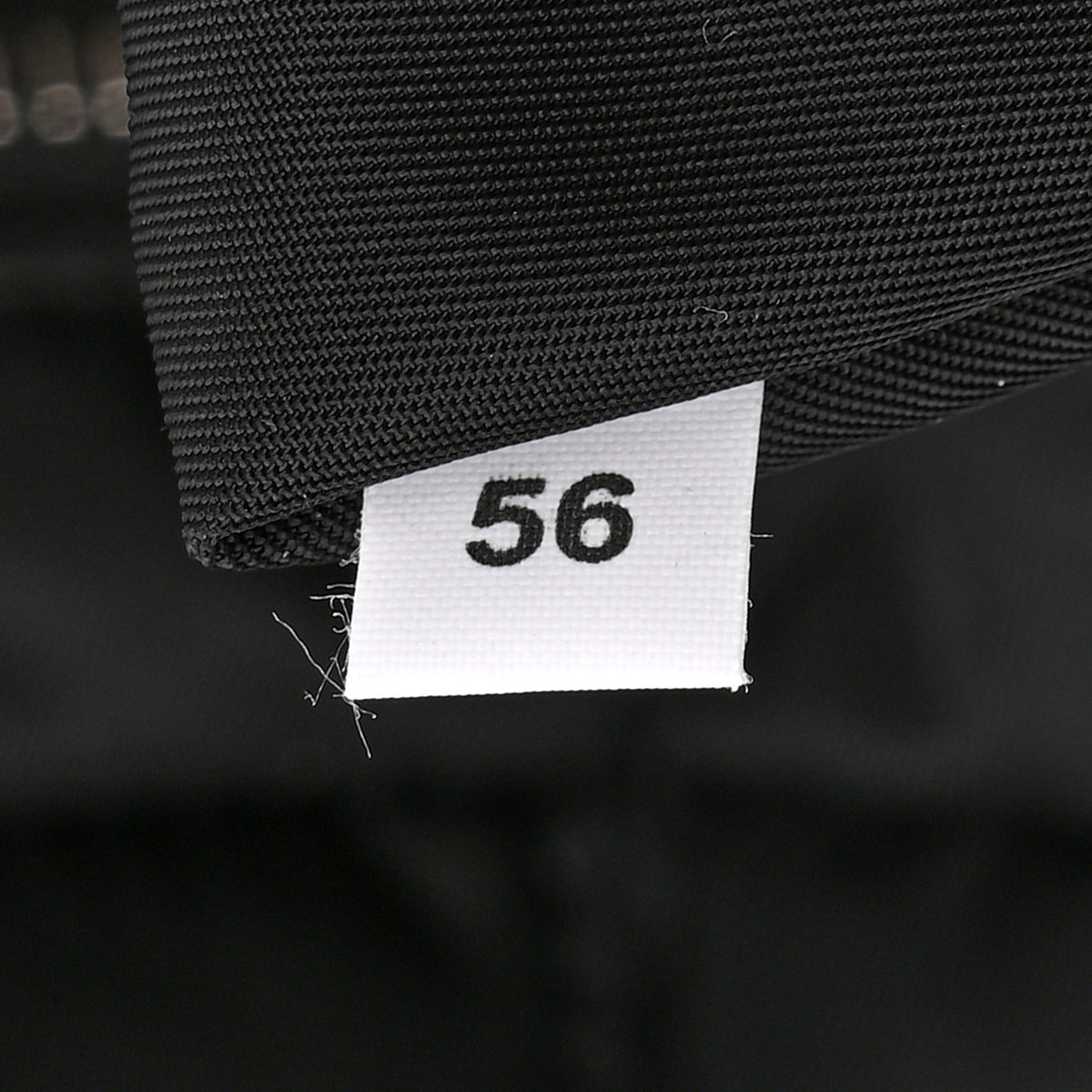 Re-Nylon Triangle Padded Logo Tote Black