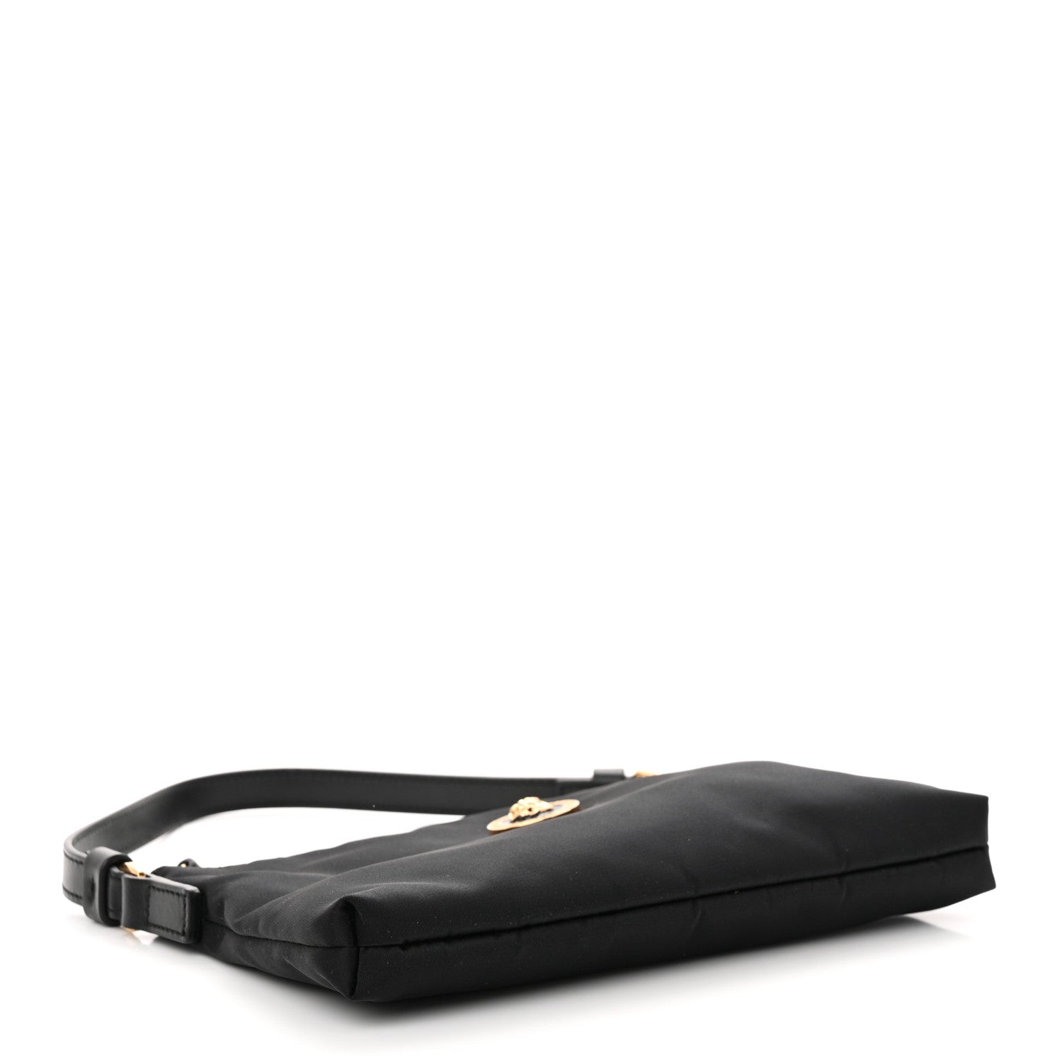 Versace Nylon Tribute Icon Flat Pouch Black 4 of 11