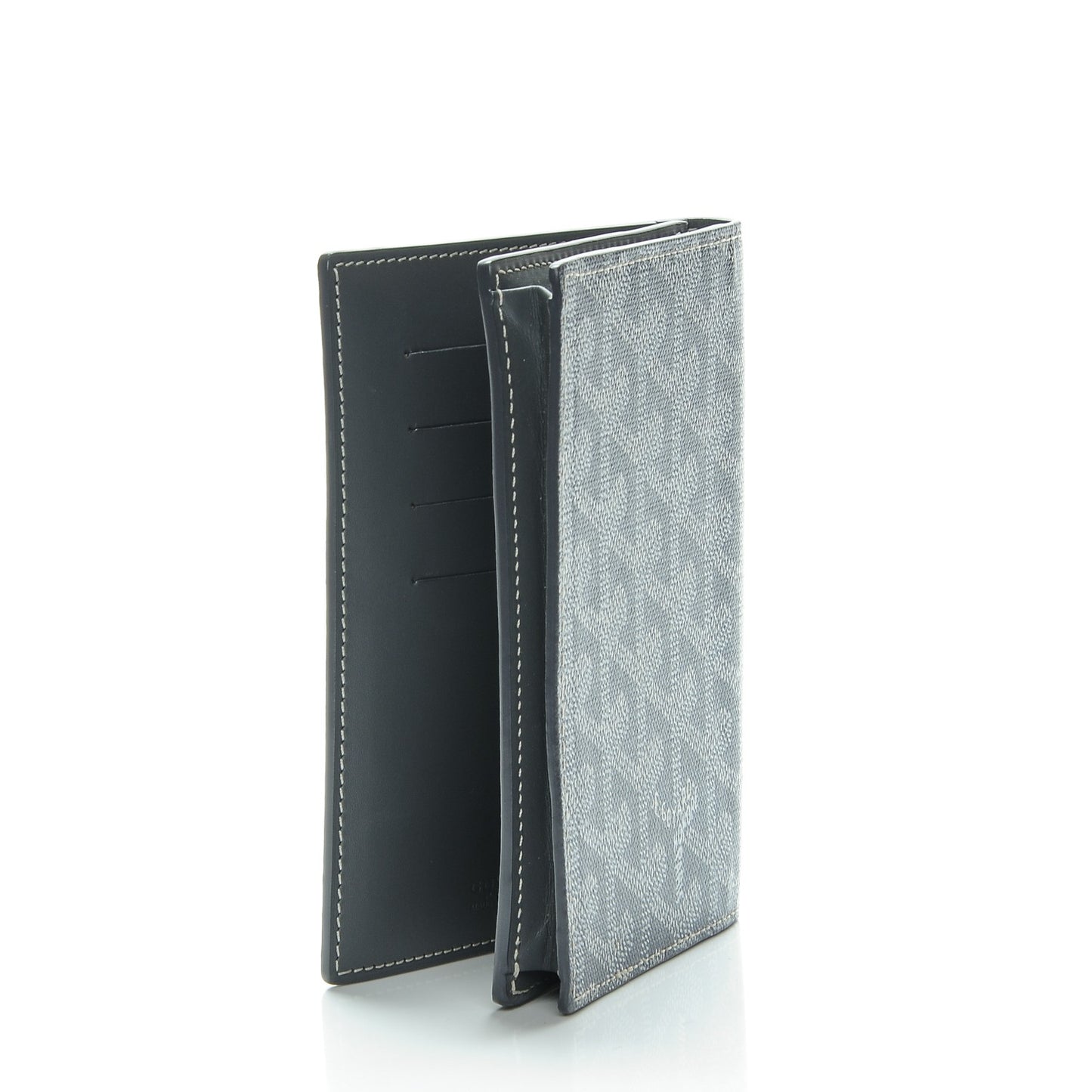Goyardine Pocket Organizer Wallet Grey