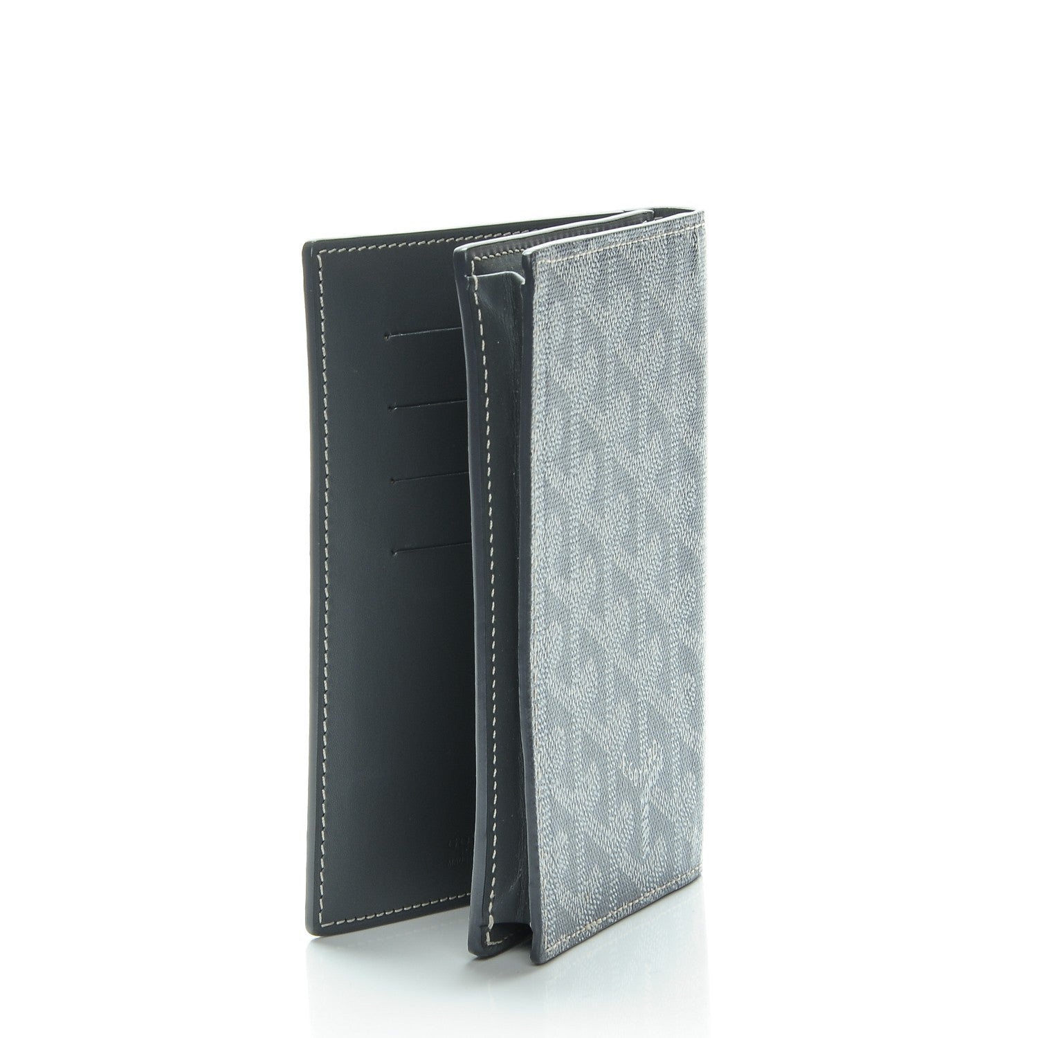 Goyard Goyardine Pocket Organizer Wallet Grey 3 of 7