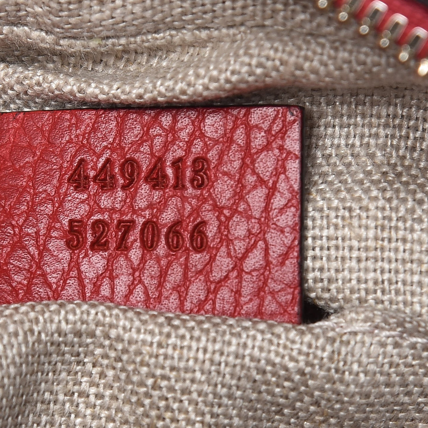 Monogram Mini Bree Messenger Bag Red