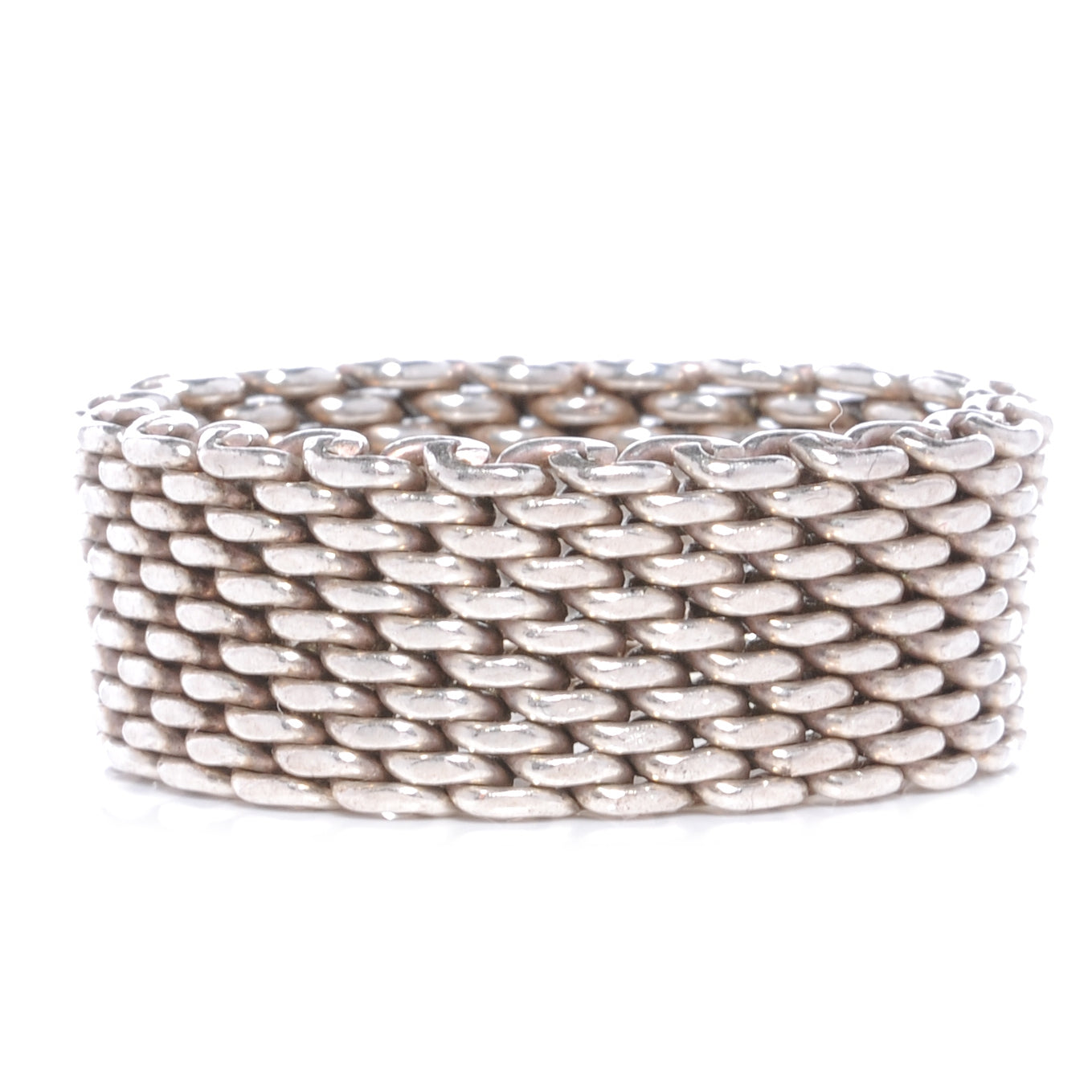 Sterling Silver Mesh Somerset Ring 11