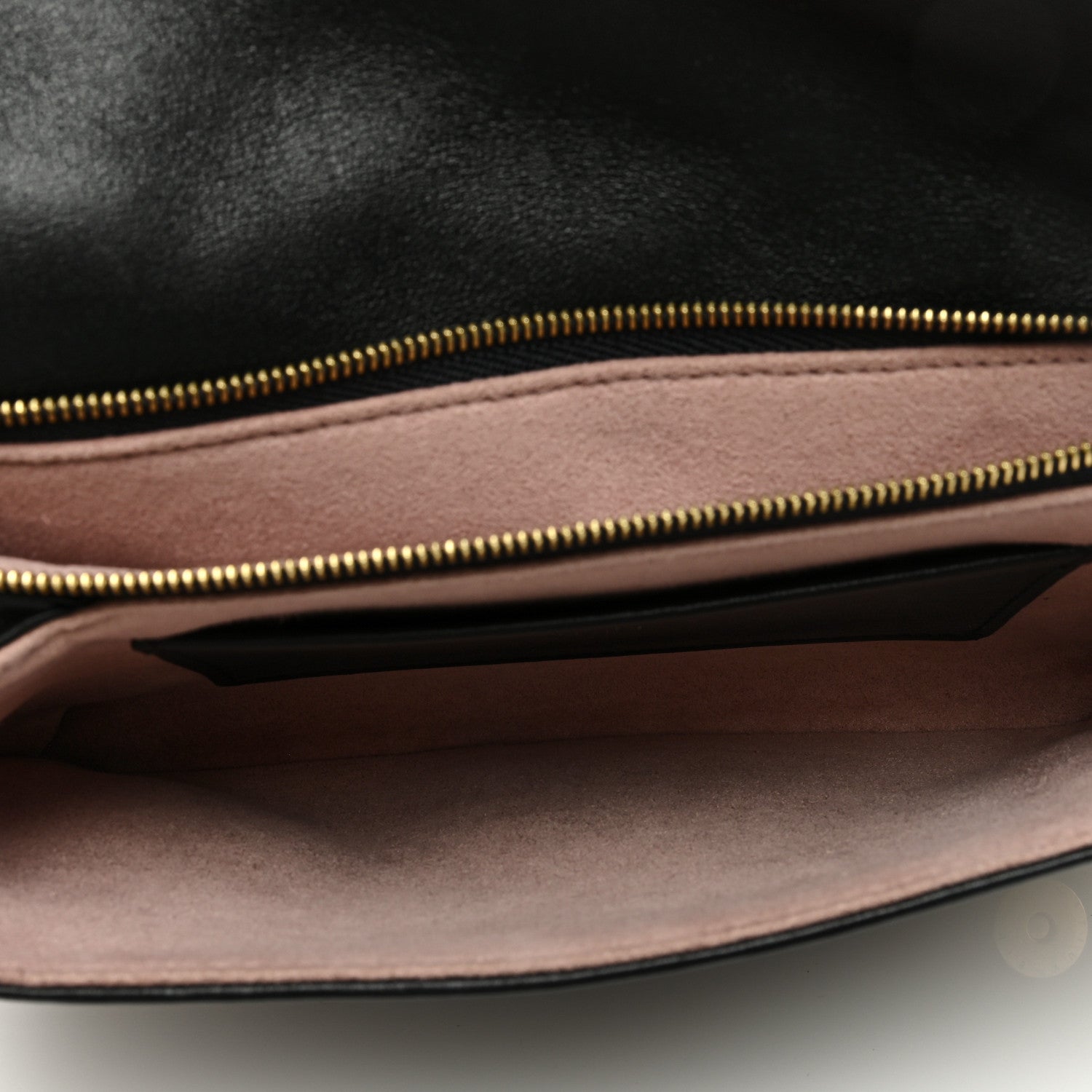Louis Vuitton Lambskin Embossed Monogram Pochette Coussin Black 5 of 9