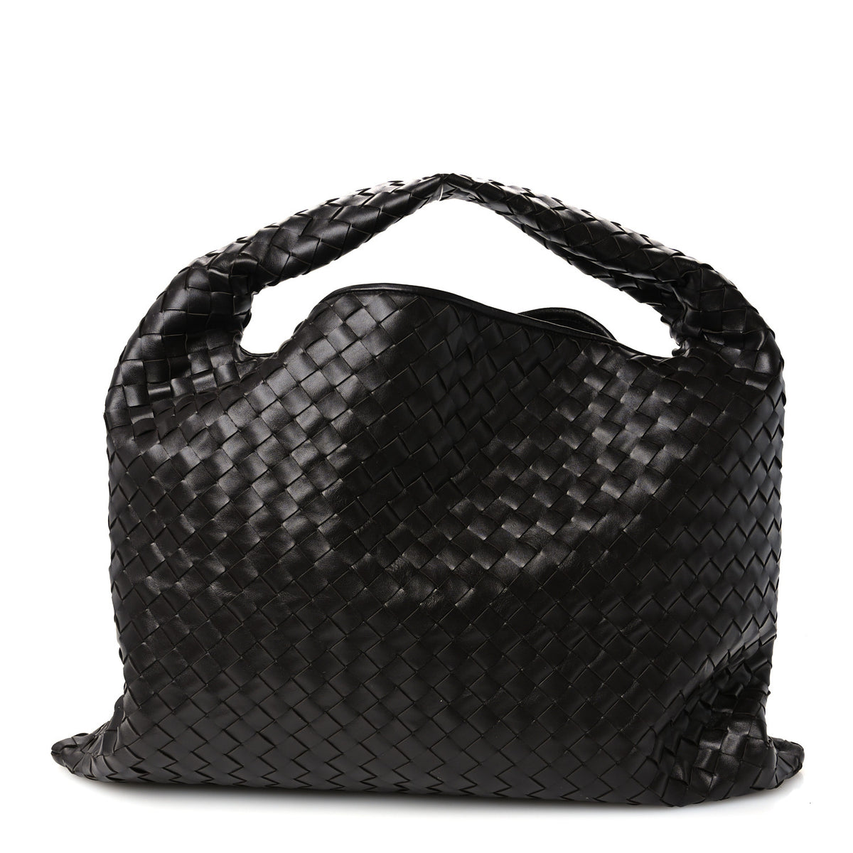 Calfskin Intrecciato Large Hop Fondant
