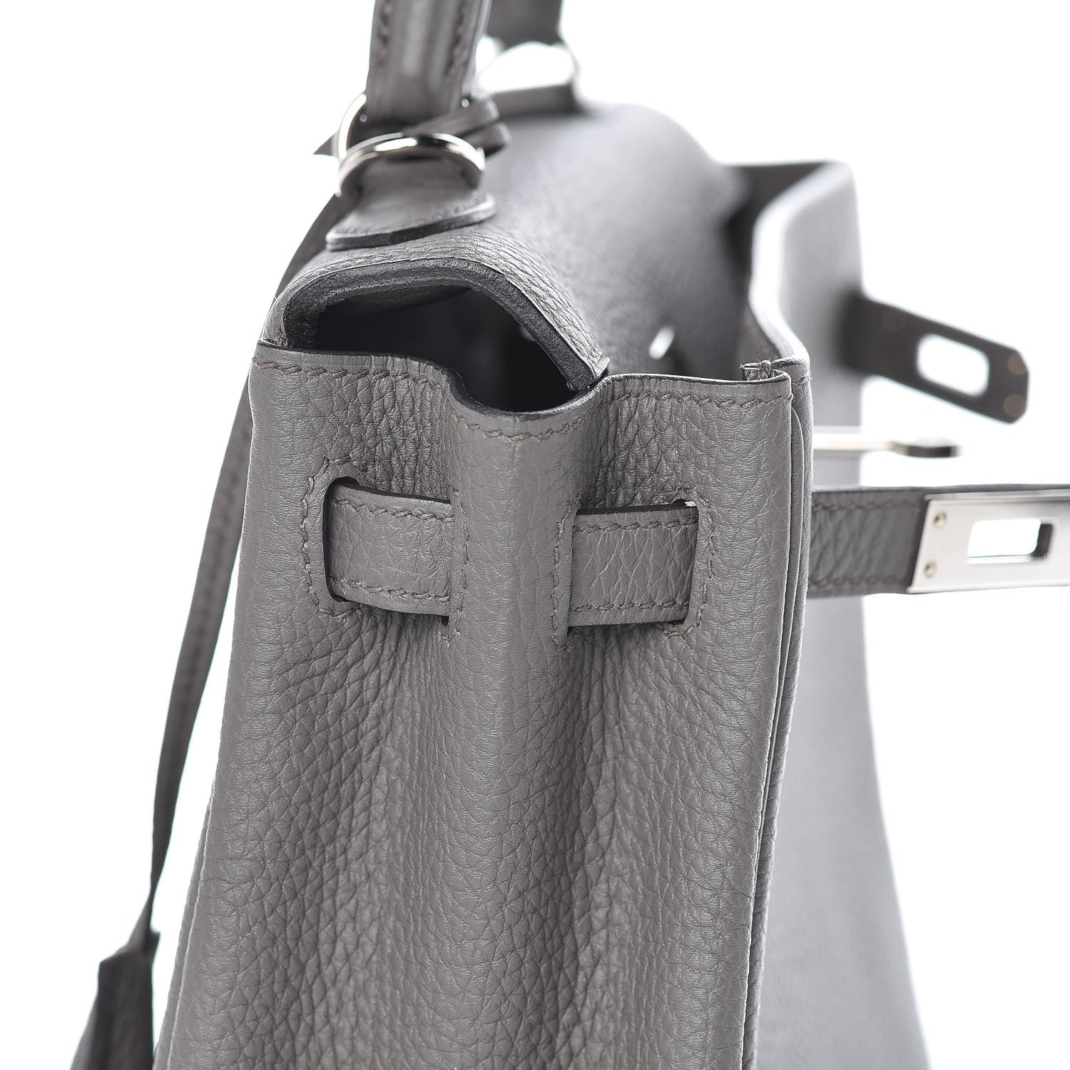 Hermes Togo Kelly Retourne 25 Etain 22 of 36