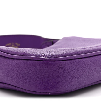 Gucci Goatskin Mini Aphrodite Shoulder Bag Shine Purple 9 of 10