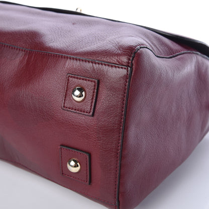 Mulberry Pebbled Calfskin Medium Del Rey Satchel Black Forest 11 of 13