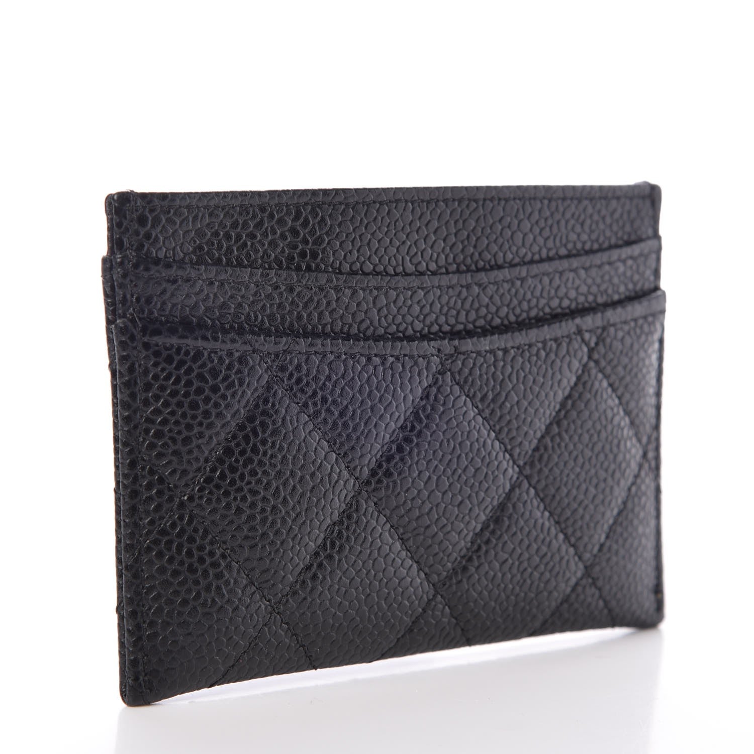 Chanel Caviar Quilted Card Holder Black 3 of 9