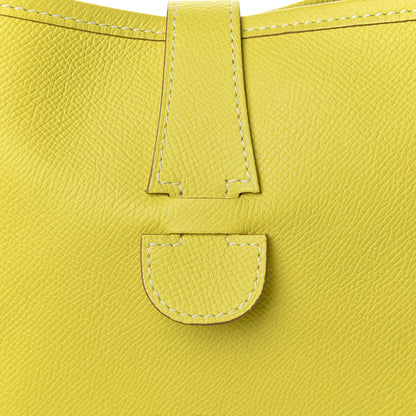 Hermes Epsom Evelyne III GM Lime 8 of 11