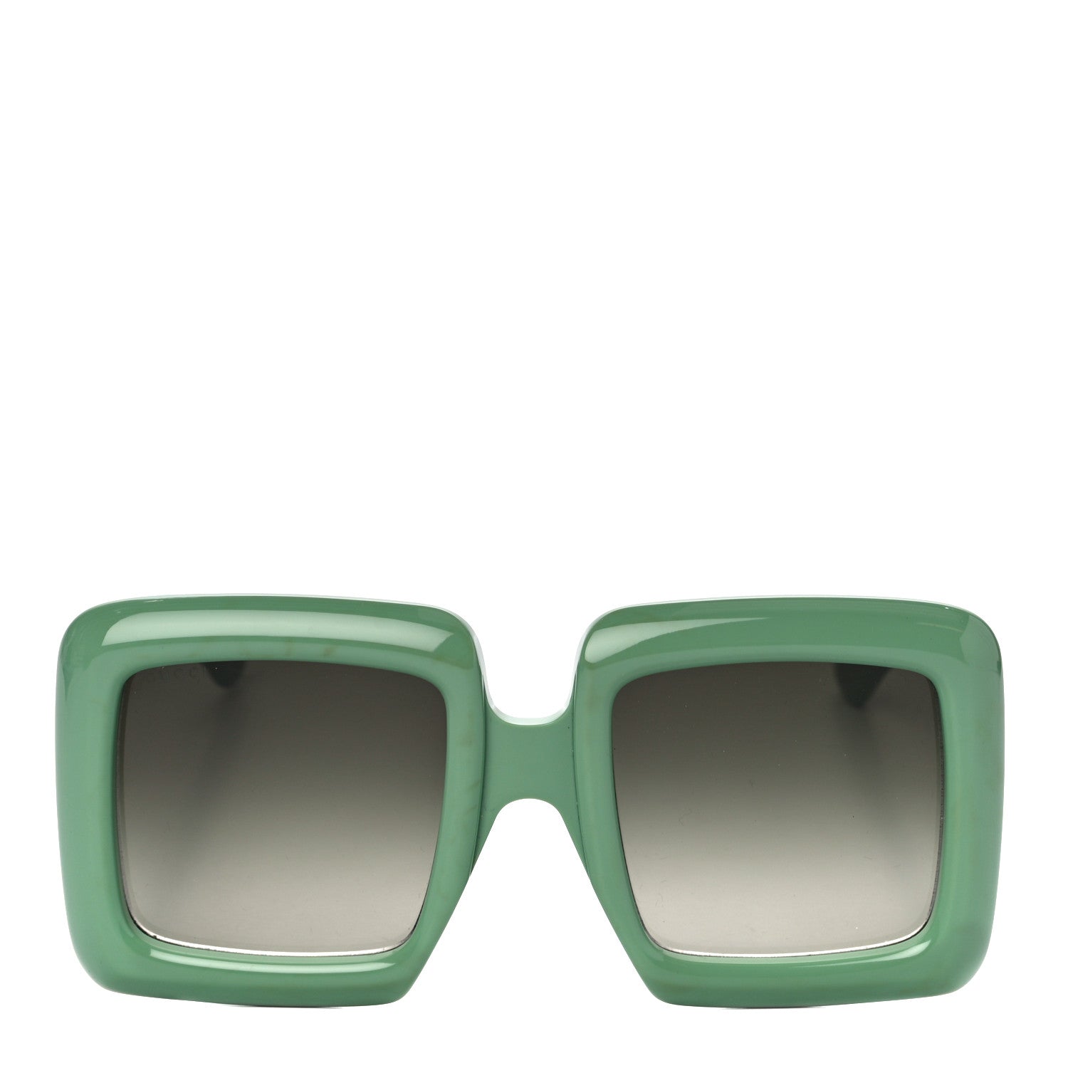 Gucci Oversized Square GG0783S Sunglasses Green 4 of 7