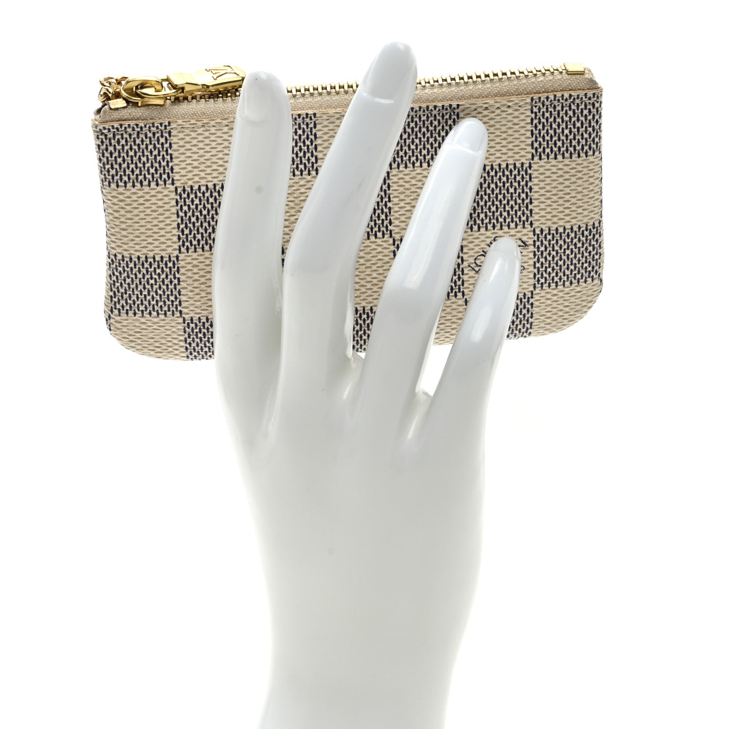Louis Vuitton Damier Azur Key Pouch 2 of 6