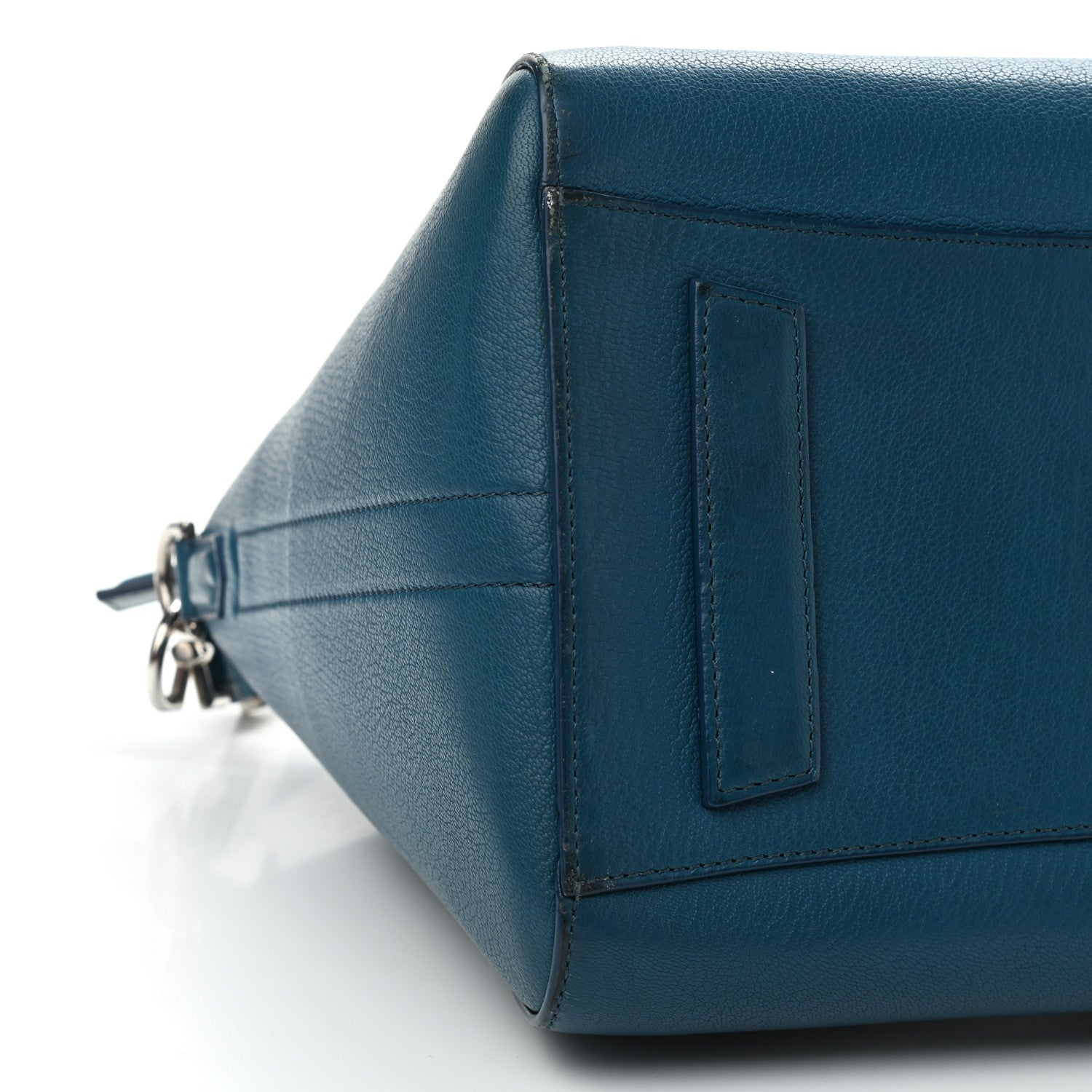 Givenchy Sugar Goatskin Medium Antigona Petrol Blue 9 of 14