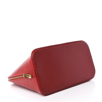 Louis Vuitton Epi Alma PM Castillan Red 4 of 13