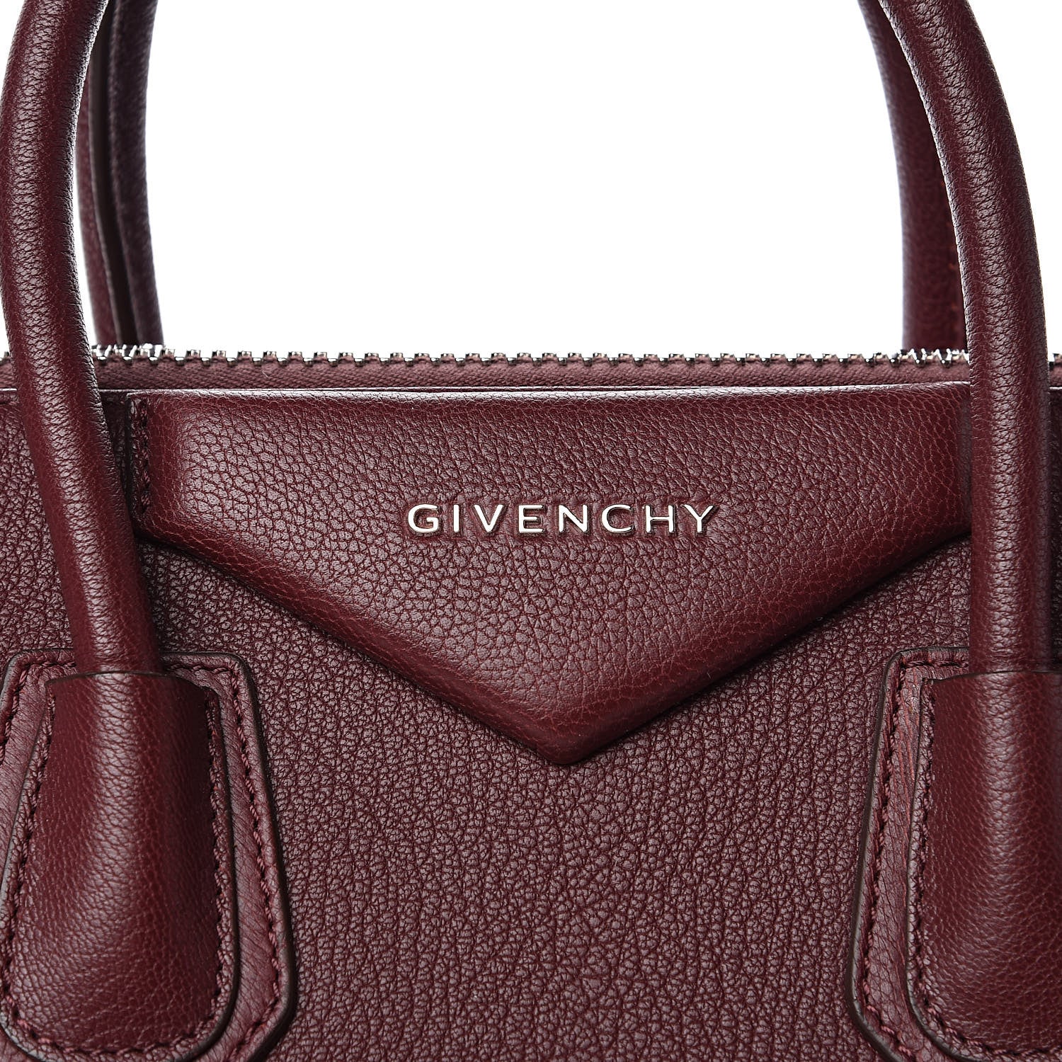 Givenchy Sugar Goatskin Small Antigona Oxblood 8 of 9