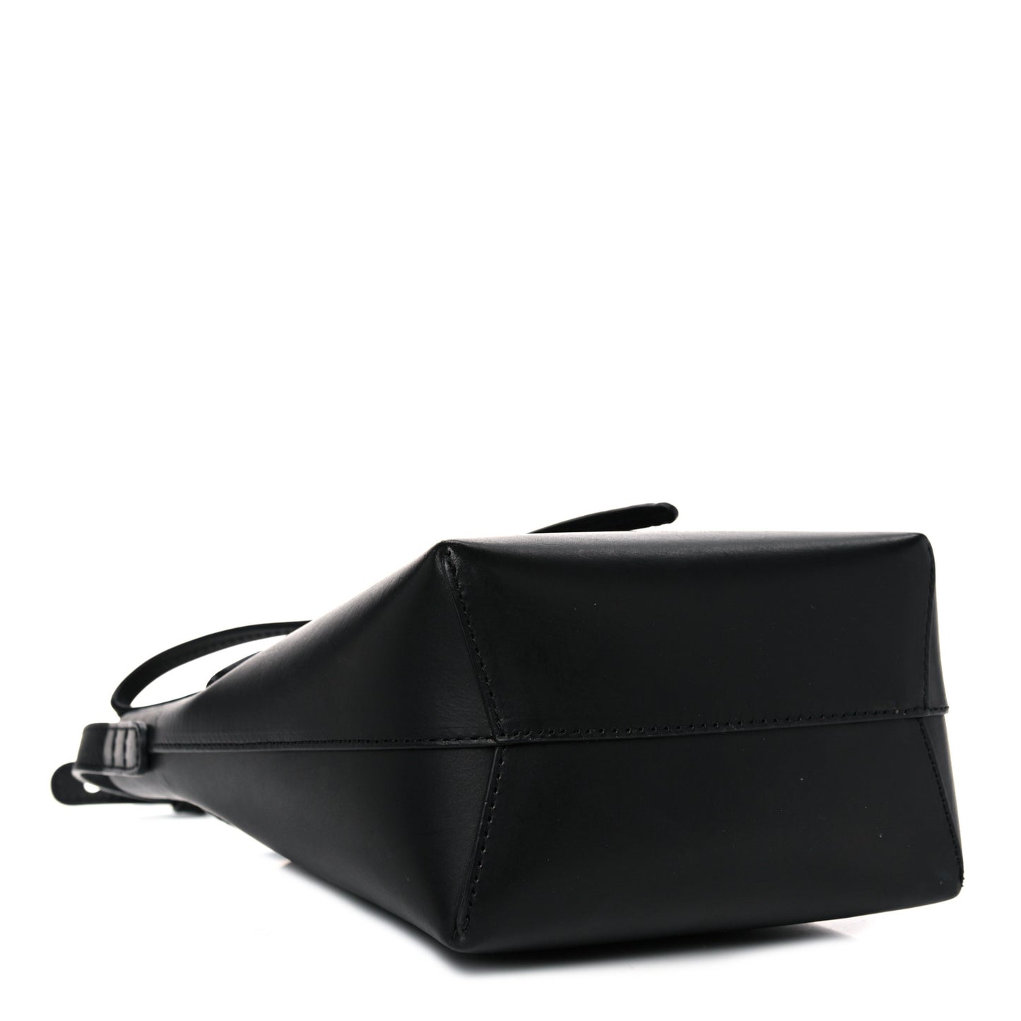 Calfskin Mini Bucket Bag Black Ballerina
