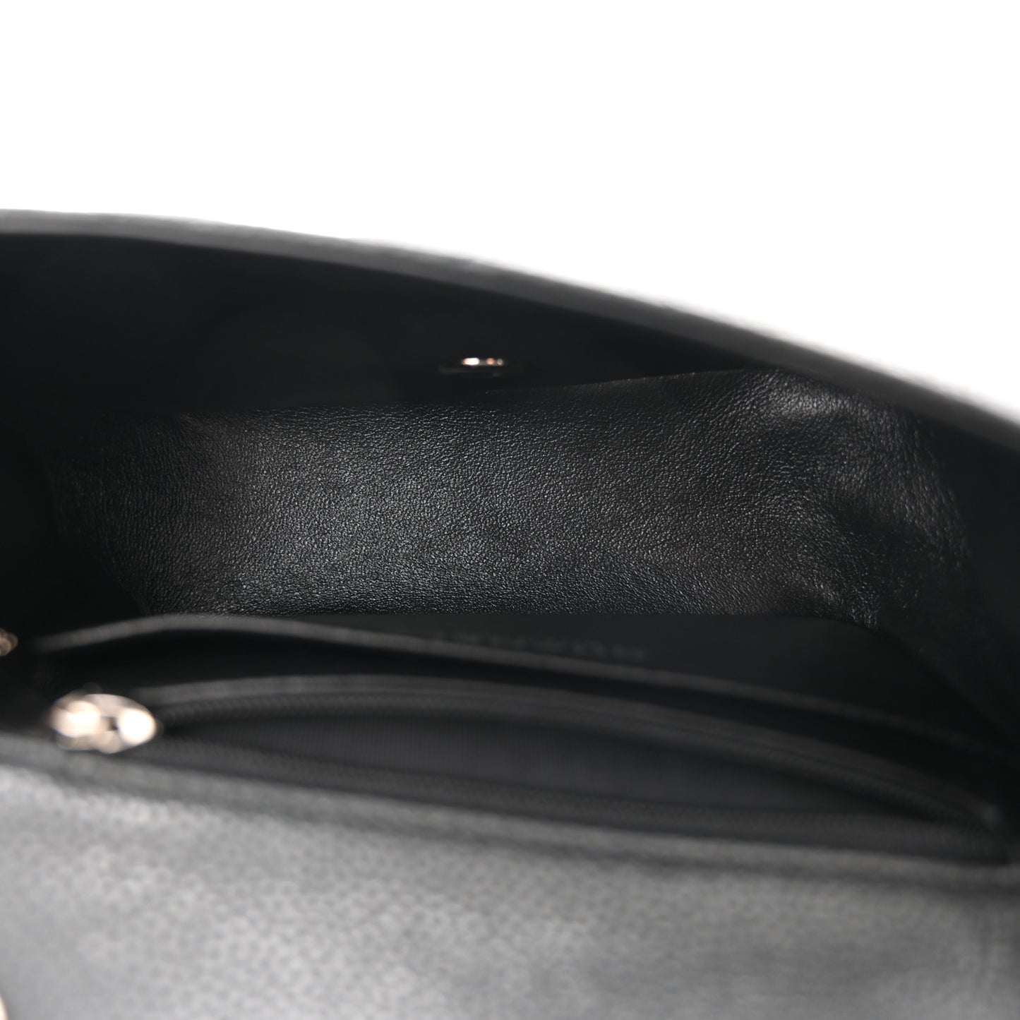 Caviar Quilted Mini Square Flap Black